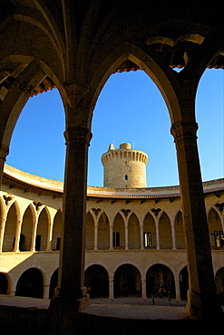 Castell de Bellver, Palma, Mallorca, Spain, Europe