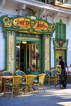 Restaurant, Old Town, Palma, Mallorca, Spain, Europe