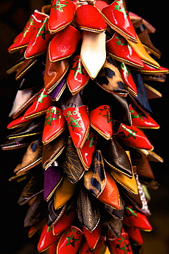 Moroccan shoes, Marrakech, Morocco, North Africa, Africa 