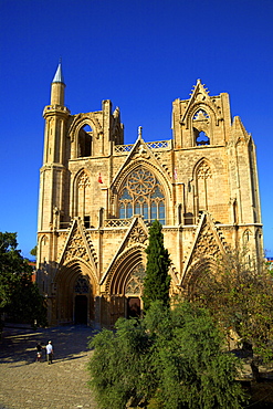 Lala Mustafa Pasha Mosque (St. Nicholas Cathedral), Famagusta, North Cyprus, Cyrpus, Europe 