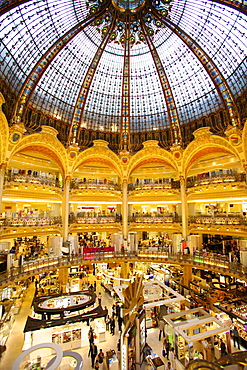 Galeries Lafayette, Paris, France, Europe