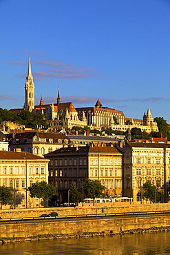 Matyas Church (Matthias Church) and Fisherman's Bastion, Budapest, Hungary 