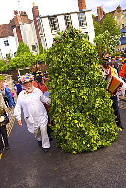 Jack In The Green, Sweep's Festival, Rochester, Kent, England, United Kingdom, Europe