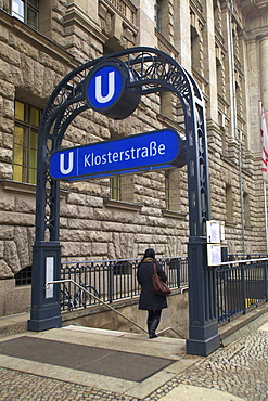 Underground Station, Berlin, Germany, Europe