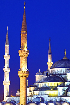 Blue Mosque (Sultan Ahmet Camii), UNESCO World Heritage Site, Istanbul, Turkey, Europe