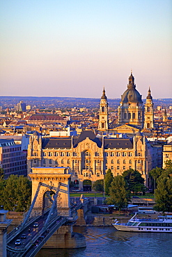 Budapest skyline, Budapest, Hungary, Europe 