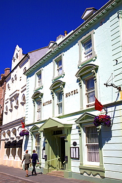 Street scene, Ramsey, Isle of Man, Europe