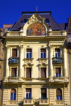 Historic Pharmacy Building, Budapest, Hungary, Europe 