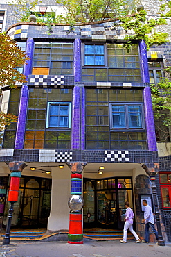 Kunsthaus Wien Hundertwasser Museum, Vienna, Austria, Europe