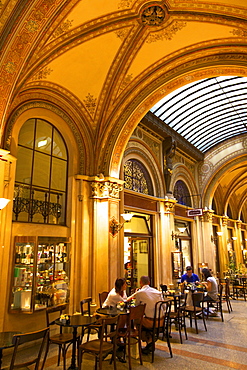 Cafe in Freyung Passage, Vienna, Austria, Europe