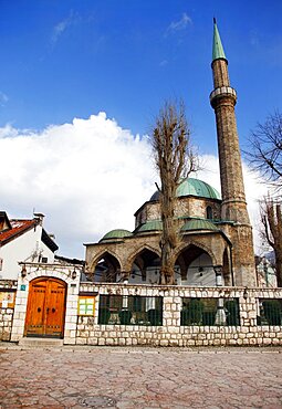 The Emperor's Mosque (Careva Dzamija), Sarajevo, Bosnia, Bosnia and Herzegovina, Europe