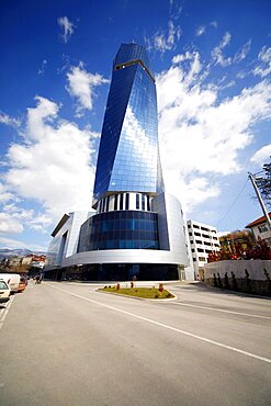 Avaz Twist Tower, Sarajevo, Bosnia and Herzegovina, Europe