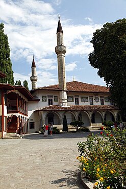 Great Mosque at Hansaray (Khan's Palace), Bakhchisaray, Crimea, Ukraine, Europe