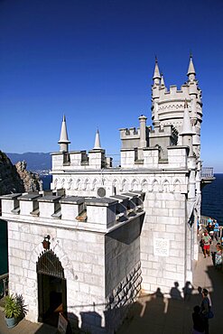 Swallows Nest Castle, Yalta, Crimea, Ukraine, Europe