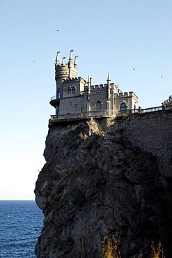 Swallows Nest Castle, Yalta, Crimea, Ukraine, Europe