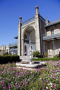 Vorontsov Palace, Alupka, Crimea, Ukraine, Europe