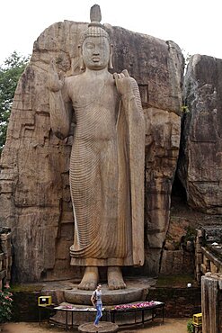 Aukana Buddha Statue, Avukana, Sri Lanka, Asia