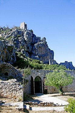 Kantara Castle, Kyrenia, Northern Cyprus, Europe