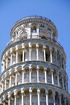 The Leaning Tower of Pisa, UNESCO World Heritage Site, Pisa, Tuscany, Italy, Europe