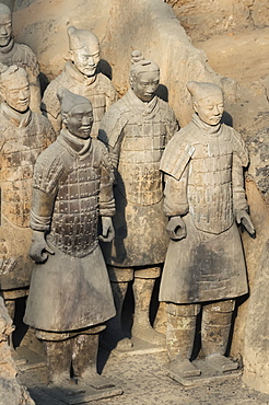 Museum of the Terracotta Warriors, Mausoleum of the first Qin Emperor, Xian, Shaanxi Province, China, Asia