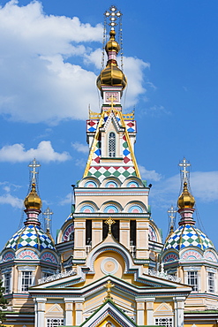 Ascension Cathedral (Zenkov Cathedral), Almaty, Kazakhstan, Central Asia, Asia