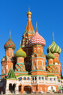 St. Basil's Cathedral, UNESCO World Heritage Site, Moscow, Russia, Europe