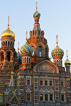 The Church on the Spilled Blood, UNESCO World Heritage Site, St. Petersburg, Russia, Europe