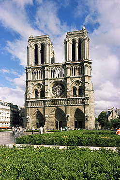 Notre Dame de Paris, Ile de la Cite, Paris, France, Europe