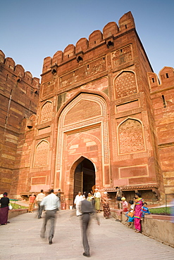 Agra Fort, UNESCO World Heritage Site, Agra, Uttar Pradesh, India, Asia