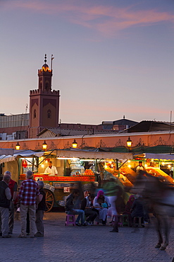 Jemaa el-Fna Square, The Medina, Marrakech, Morocco, North Africa, Africa 