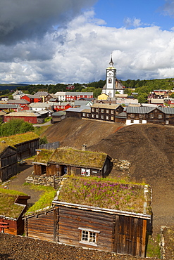 The old mining town of Roros, Sor-Trondelag County, Gauldal District, Norway, Scandinavia, Europe