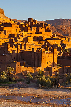 Ait Benhaddou, UNESCO World Heritage Site, Atlas Mountains, Morocco, North Africa, Africa