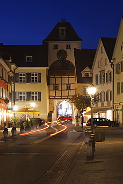 Old town of Meersburg, Lake Constance (Bodensee), Baden Wurttemberg, Germany, Europe