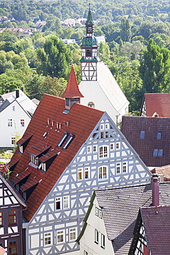 Old Town, Waiblingen, Rems-Murr District, Baden Wurttemberg, Germany, Europe