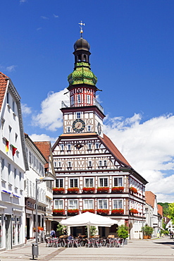 Town Hall, Kirchheim unter Teck, Swabian Alb, Baden Wurttemberg, Germany, Europe