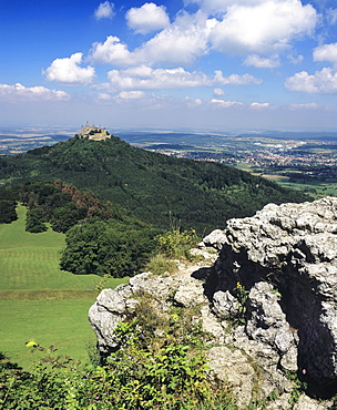 Hohenzollern Castle, Hechingen, Swabian Alb, Baden Wurttemberg, Germany, Europe