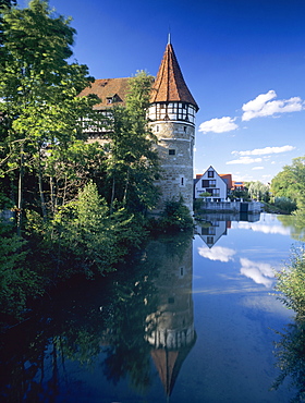 Zollernschloss Castle, Balingen, Swabian Alb, Baden Wurttemberg, Germany, Europe