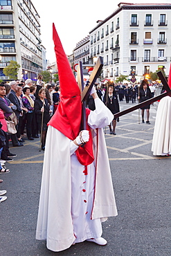 Easter procession, Semana Santa, Madrid, Spain, Europe