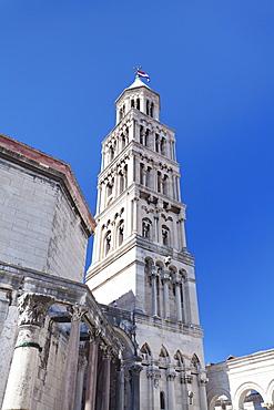 St. Dominus (Sveti Duje) Cathedral, Diocletian's Palace, UNESCO World Heritage Site, Split, Dalmatia, Croatia, Europe 