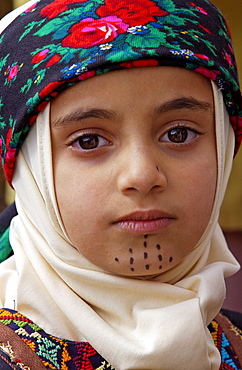 A young girl from Jordan