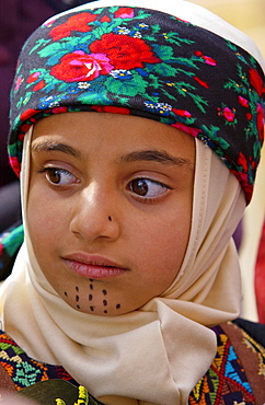 A young girl from Jordan