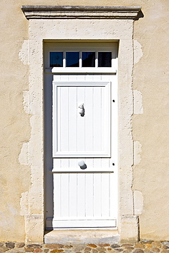 Traditional door, Ile De Re, France.