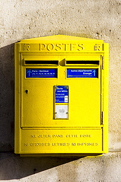 Wall Mounted Post-Box, Paris, France