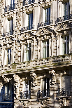 French architecture, Boulevard Saint Germain, Paris, France