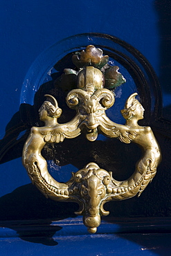 Door knocker, Boulevard Saint Germain, Paris, France