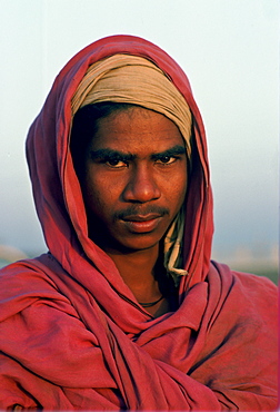 Young man, Delhi, India.