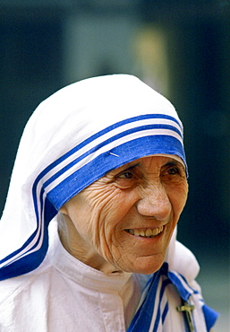 Mother Teresa of Calcutta, India.