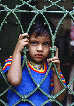 Child, Mother Teresa's Mission, Calcutta, India.