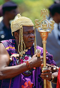 Nigerian Chief dancing, Nigeria