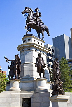 Washington Memorial of President George Washington and famous Virginians, Richmond, USA